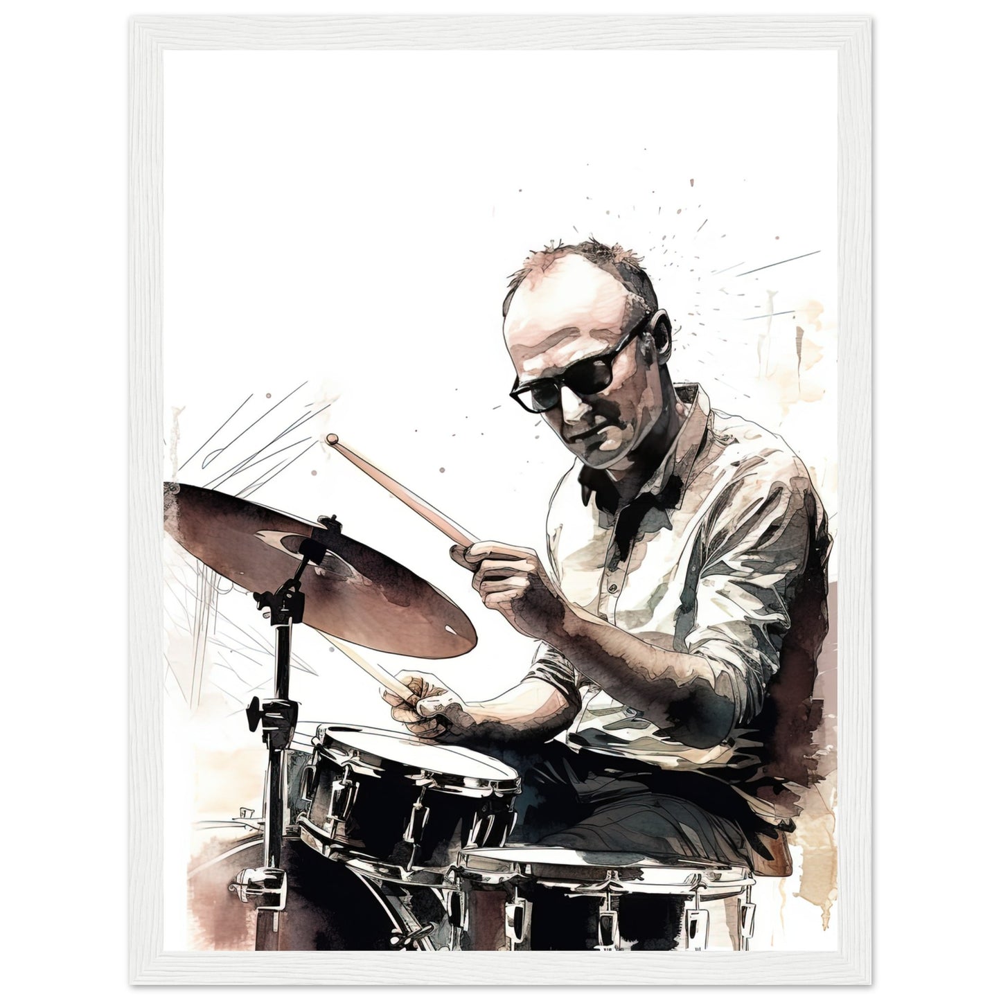 Phil Collins Drumming