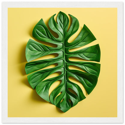 Matisse Inspired Swiss Cheese Leaf