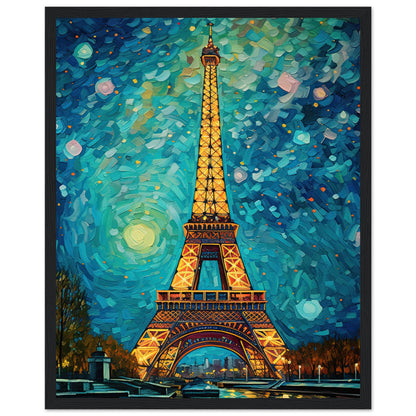 Starry Eiffel Tower